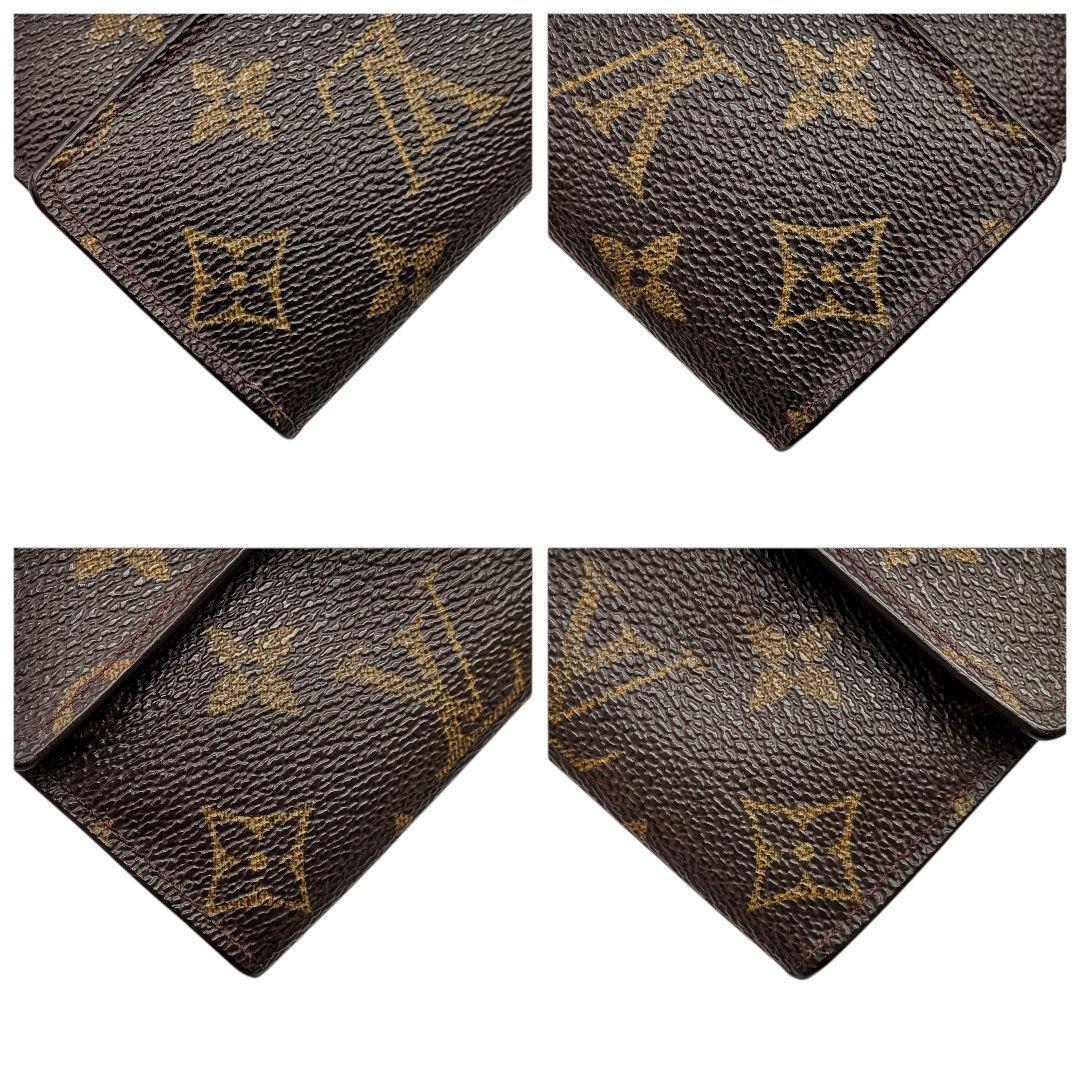 【美品】ルイヴィトン ポシェット ポルトモネ クレディ モノグラム 長財布