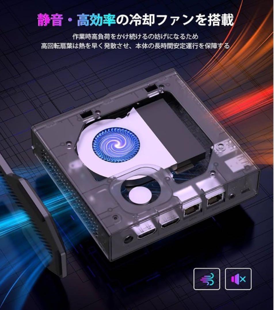 ミニpc 第12世代 n97【N150より速い】mini pc