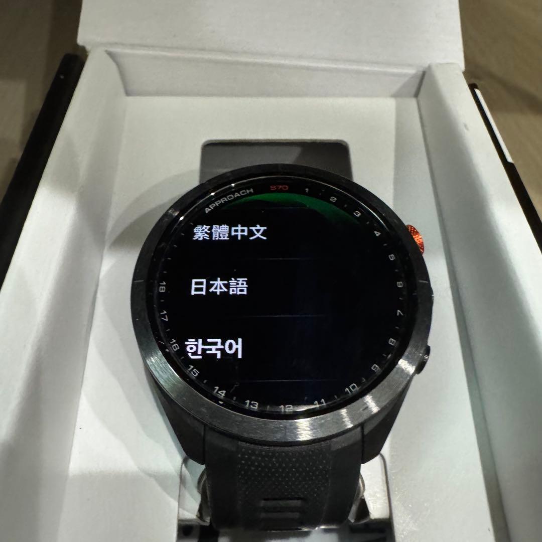 GARMIN APPROACH S70 ゴルフGPSウォッチ