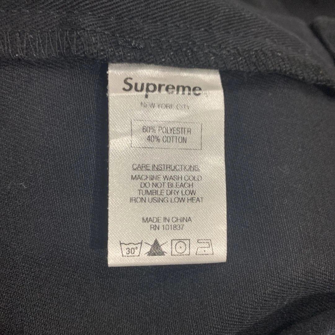 【s.t531】Supreme 黒 ワークパンツ　サイズ32