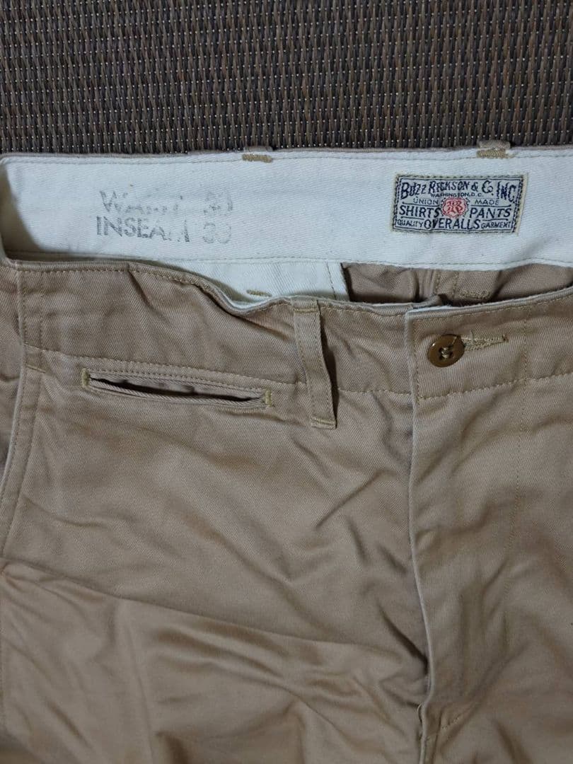 バズリクソンズBuzz Rickson'sチノパンオリジナルスペック