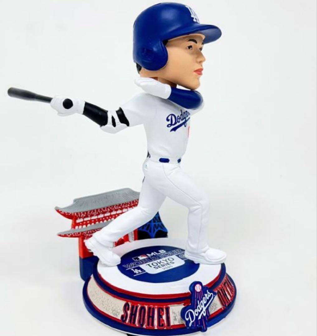 世界限定50体 未開封 大谷翔平2025年MLB日本開幕戦記念バブルヘッド人形