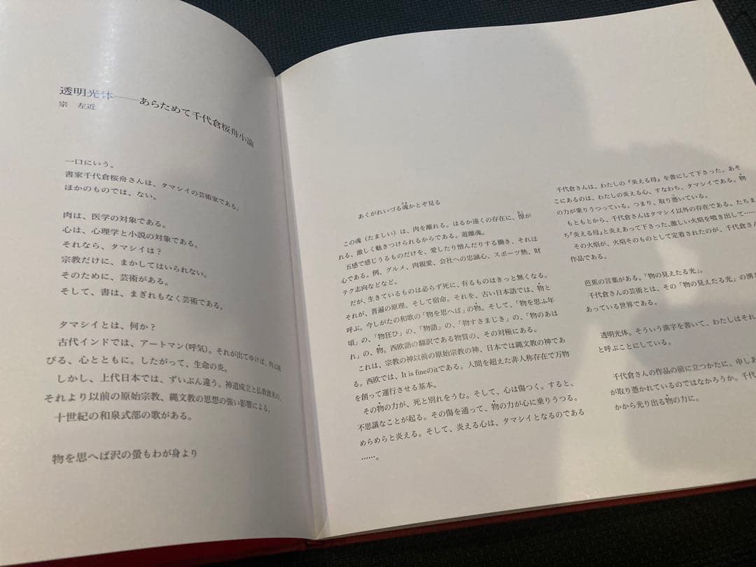 愛と炎と夢　千代倉桜舟作品集