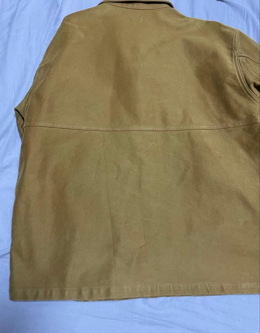 【Radiall】タグ付きワークジャケット キャメル L