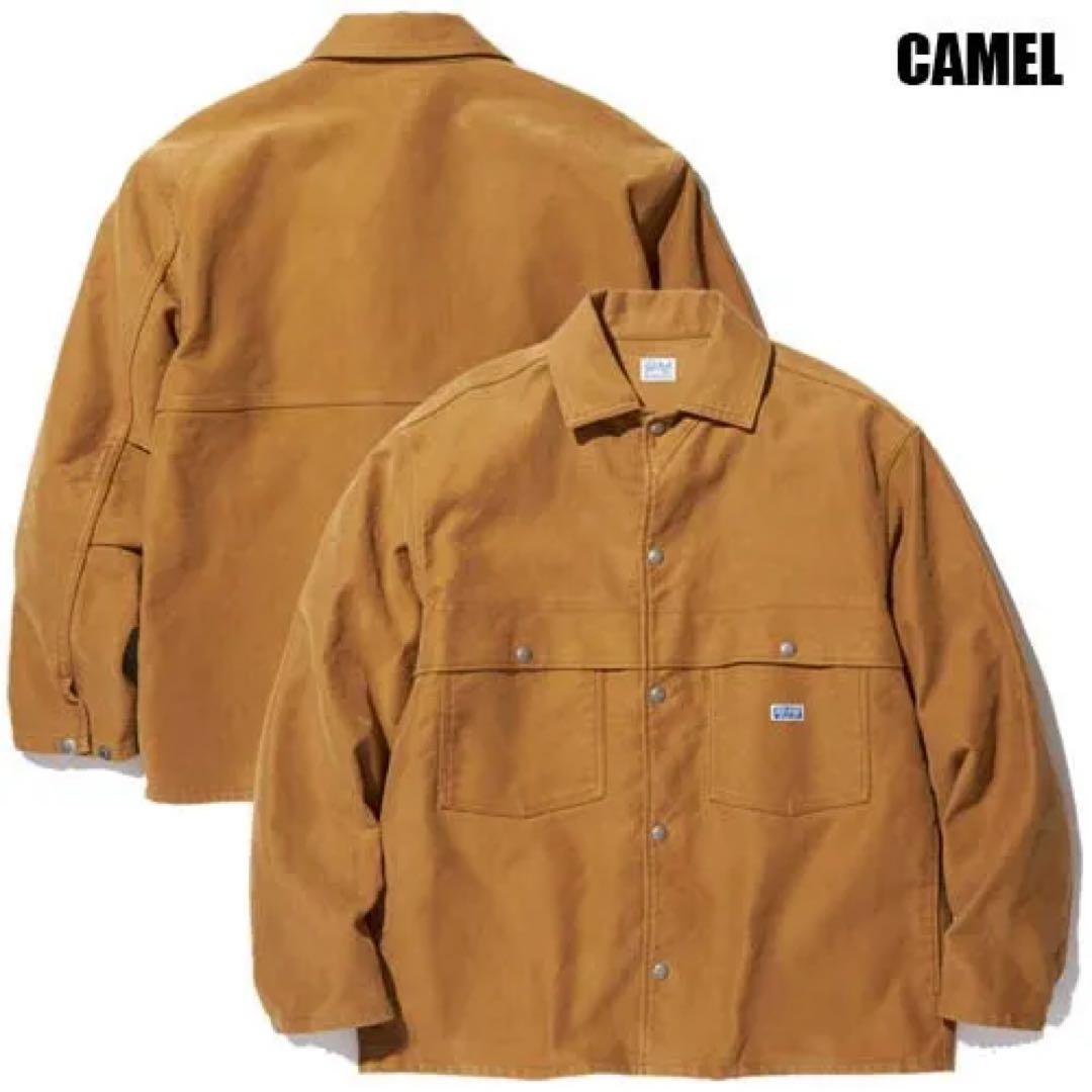 【Radiall】タグ付きワークジャケット キャメル L