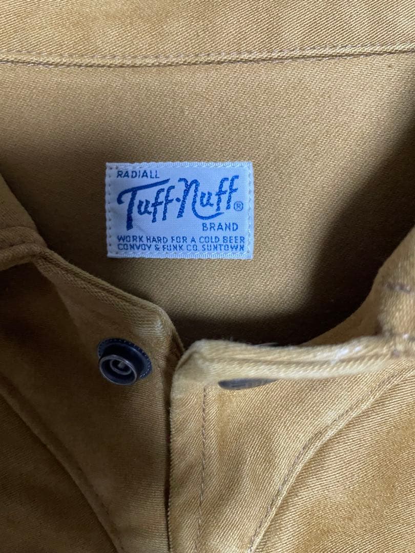 【Radiall】タグ付きワークジャケット キャメル L