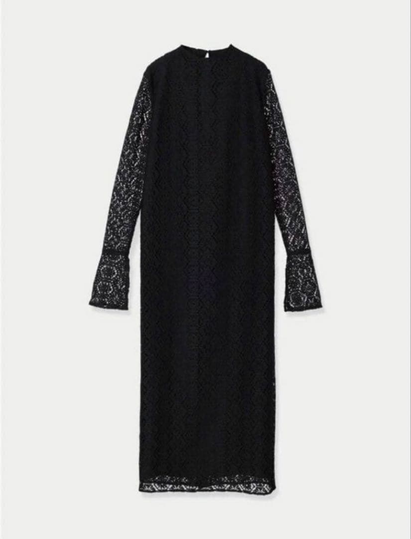 【louren】geometric lace dress 美品 ワンピース