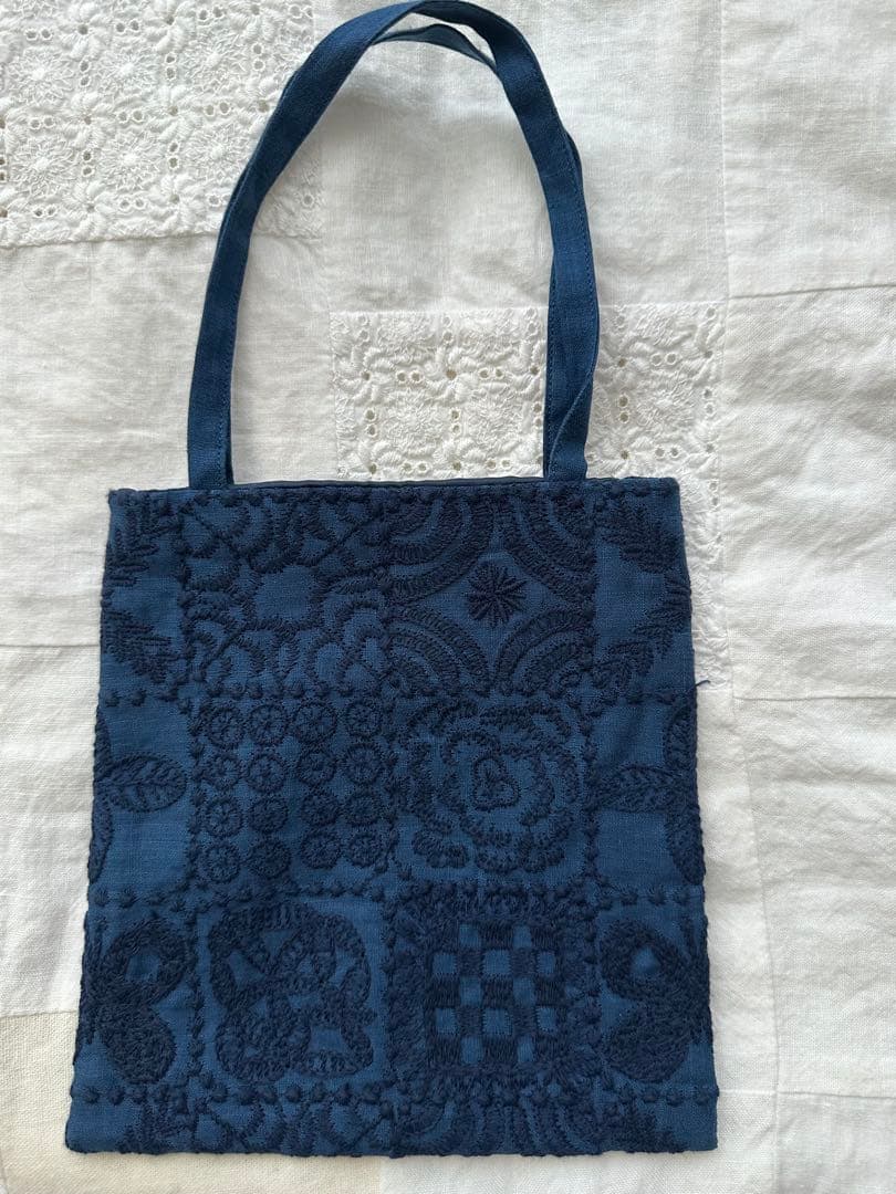 ミナペルホネン ミニバック　フォレストタイル