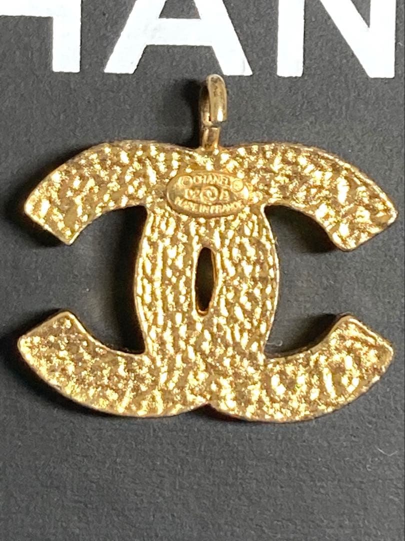 CHANEL シャネル ココマーク ネックレストップ ペンダントトップ ゴールド