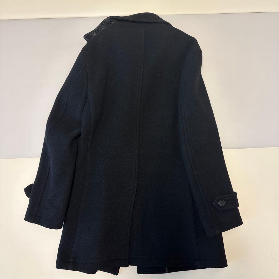 Burberry ブラックウールコート