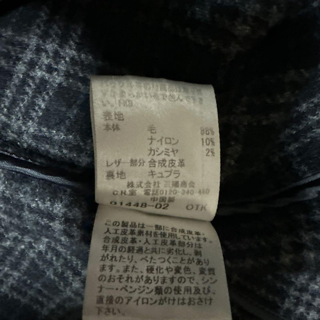 Burberry ブラックウールコート