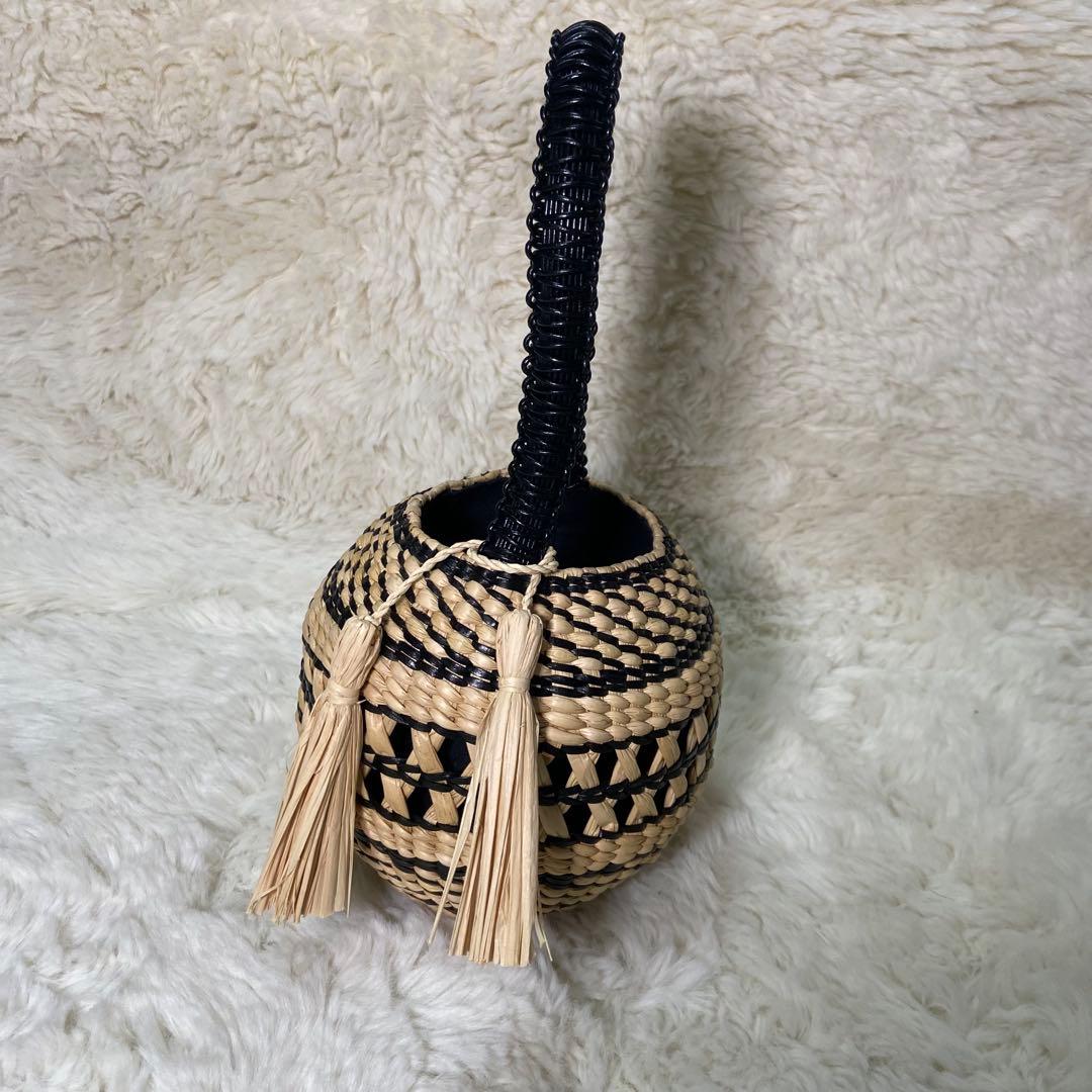 MAISON N.H PARIS カゴバッグ 丸型バッグ 夏 ベージュ