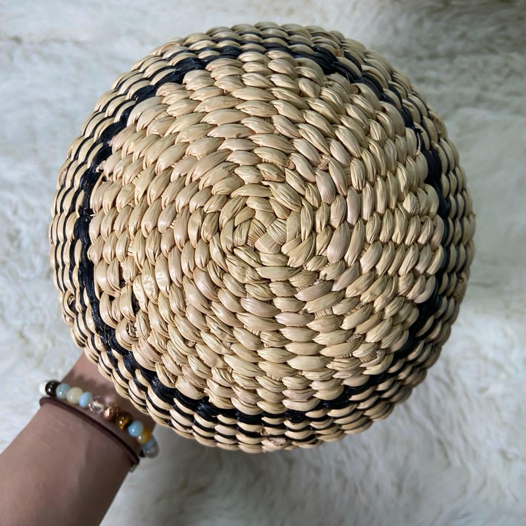 MAISON N.H PARIS カゴバッグ 丸型バッグ 夏 ベージュ