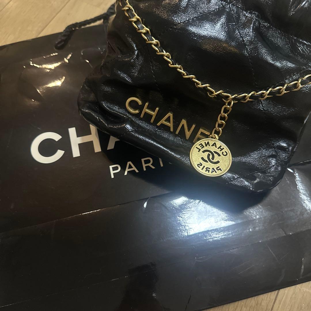 チェーンショルダーブラックノベルティ