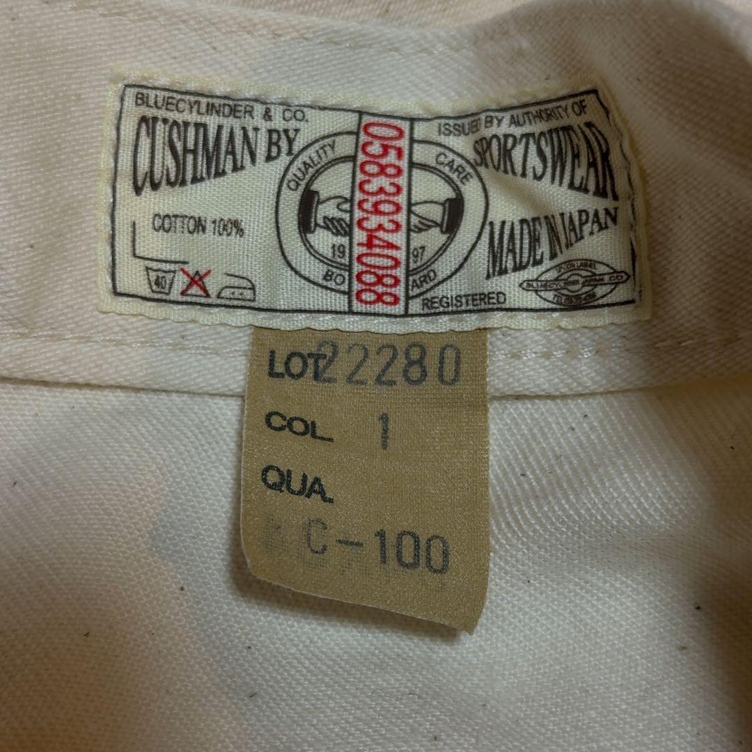 【美品】クッシュマン　ユーティリティ　ベイカーパンツ　1940s きなり