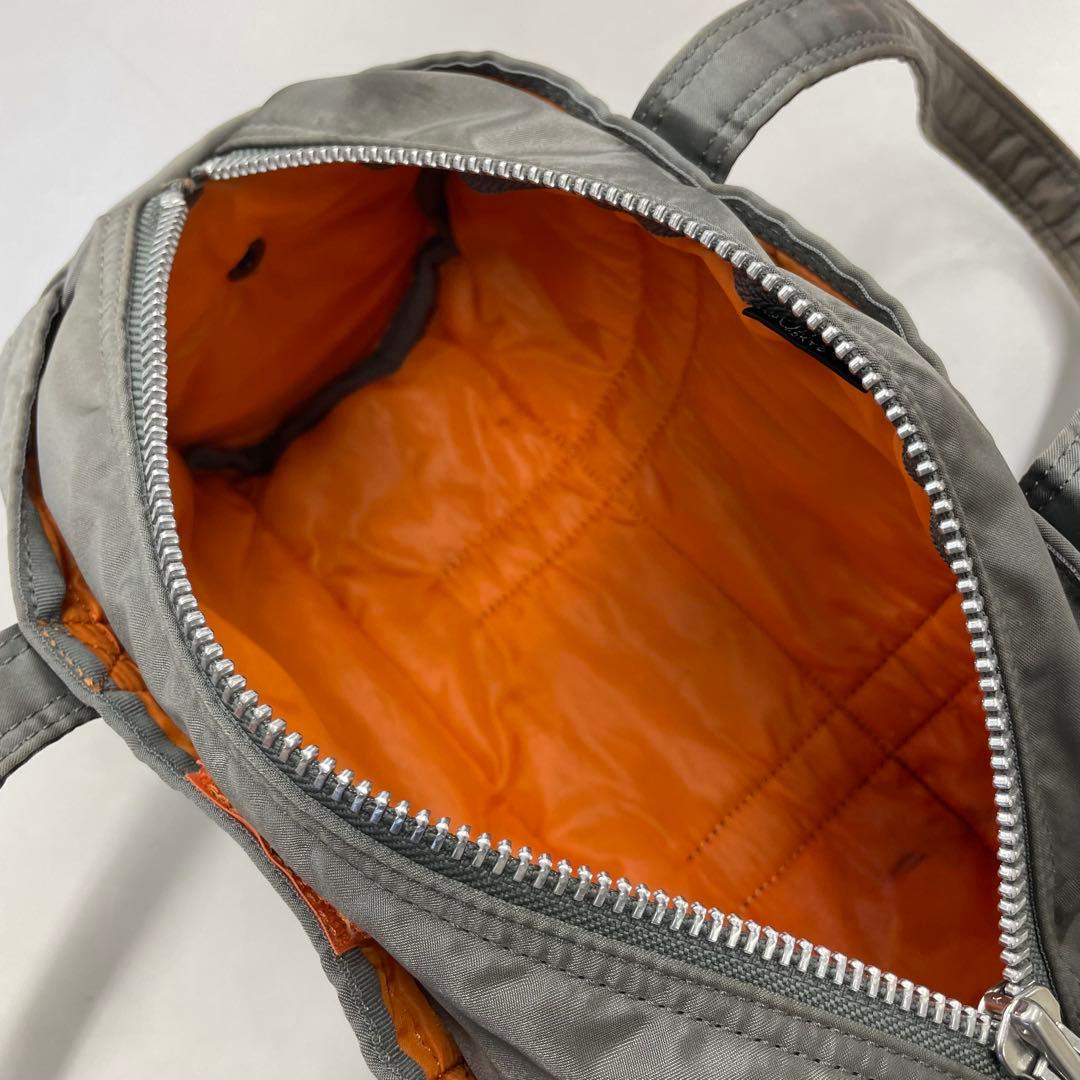 吉田カバン ポーター タンカー ロールボストンS シルバーグレー ナイロンバッグ