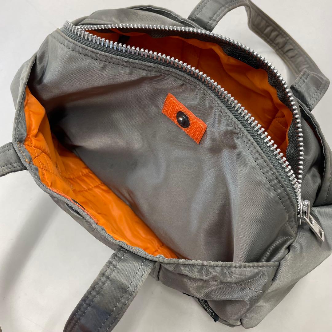 吉田カバン ポーター タンカー ロールボストンS シルバーグレー ナイロンバッグ