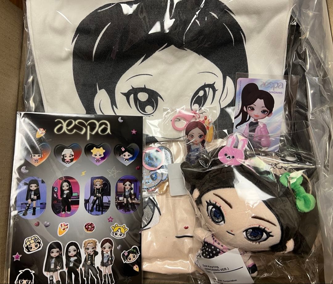 aespa ニンニン SuperMates限定 グッズ MDセットa