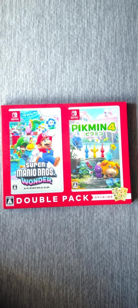 スーパーマリオブラザーズ ワンダー・ピクミン４ ダブルパック -Switch