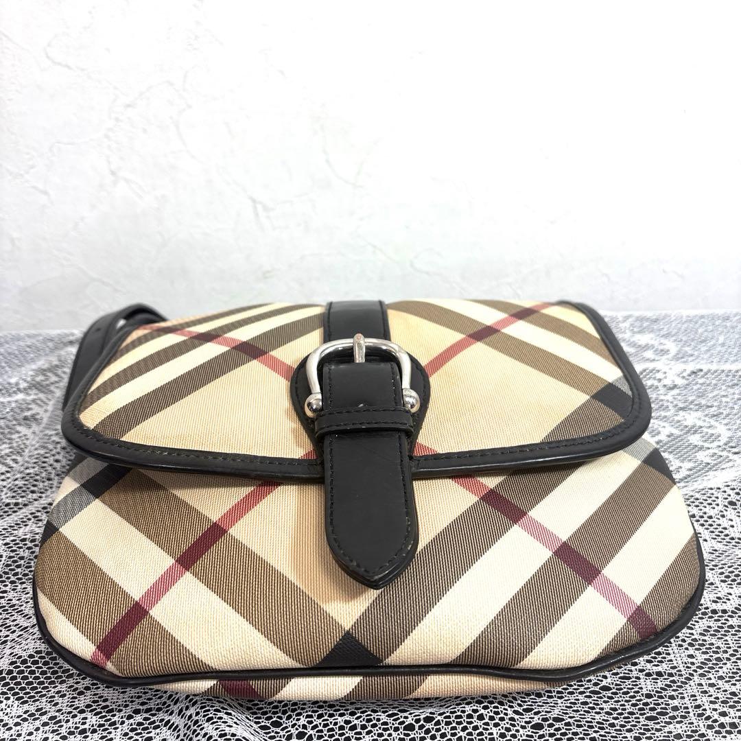 バーバリー Burberryショルダーバッグ ノバチェック PVCメガチェック