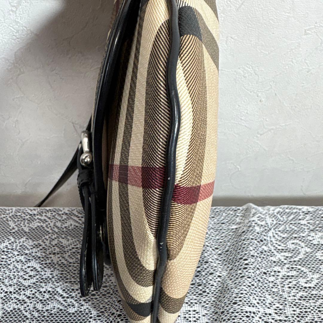 バーバリー Burberryショルダーバッグ ノバチェック PVCメガチェック