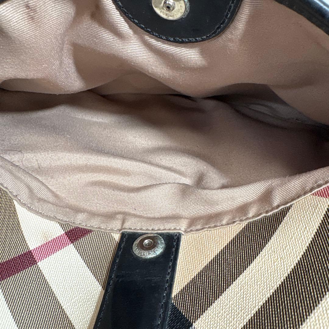 バーバリー Burberryショルダーバッグ ノバチェック PVCメガチェック