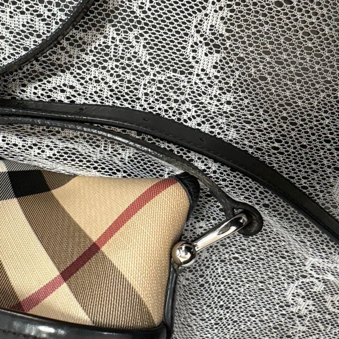 バーバリー Burberryショルダーバッグ ノバチェック PVCメガチェック