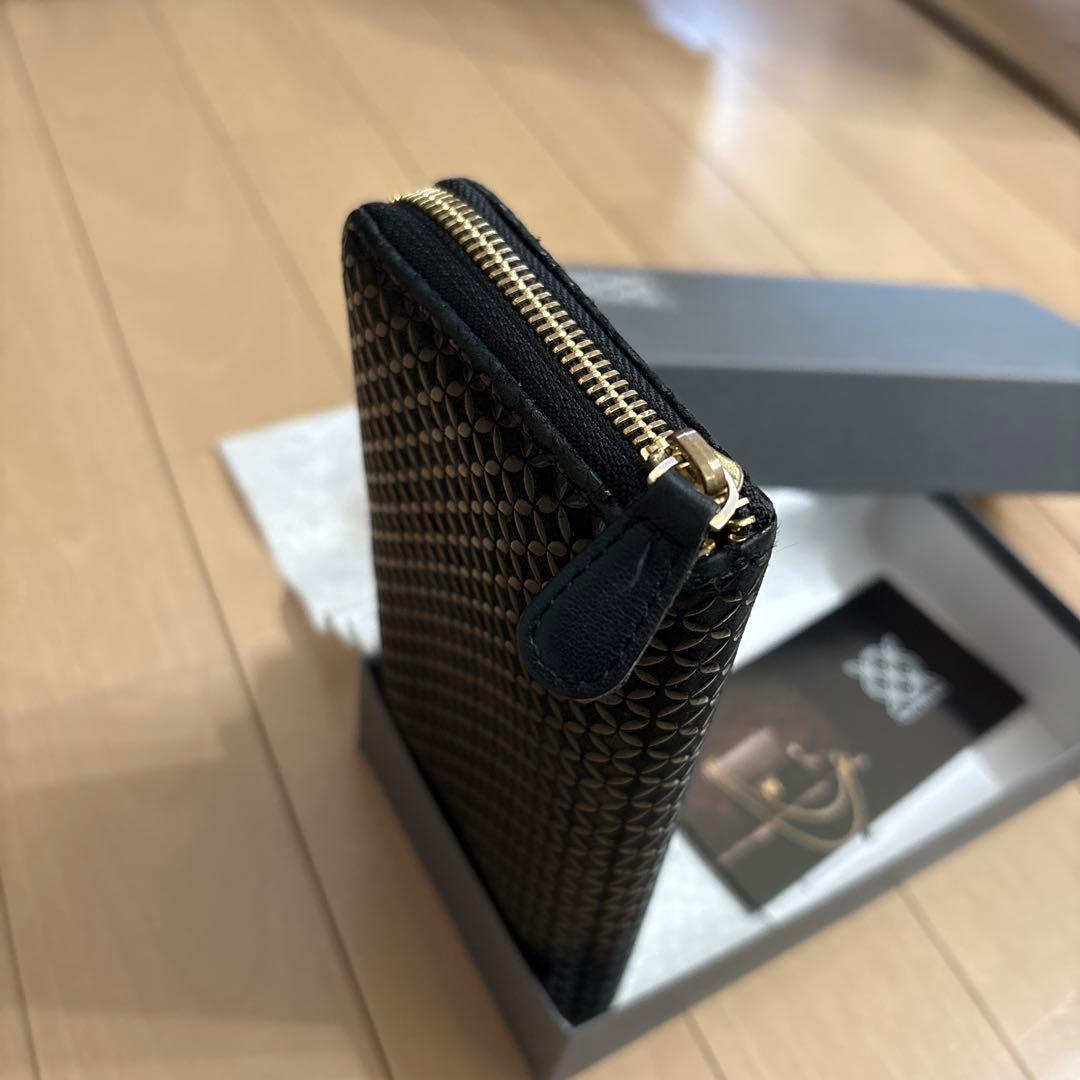 INDEN-YA 印傳屋 長財布　ラウンドファスナー