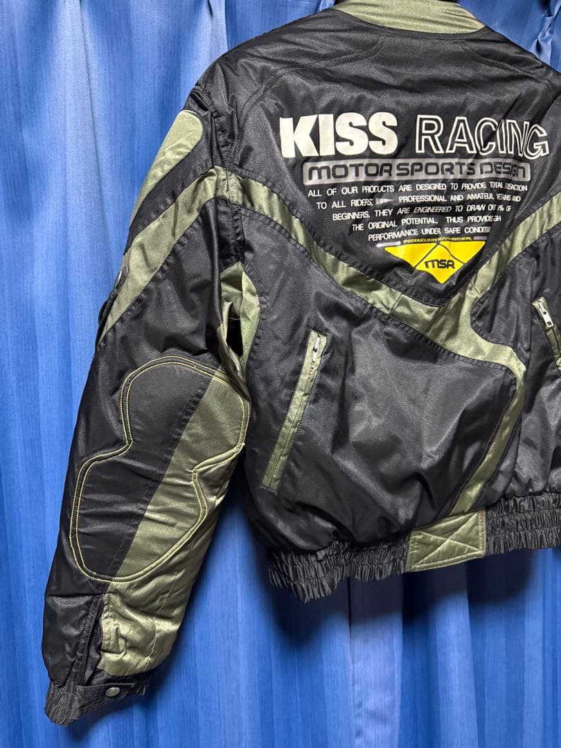 レア 希少 KISS RACING キスレーシング ライディングジャケット M