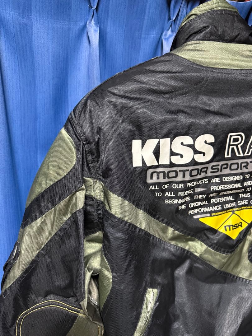 レア 希少 KISS RACING キスレーシング ライディングジャケット M