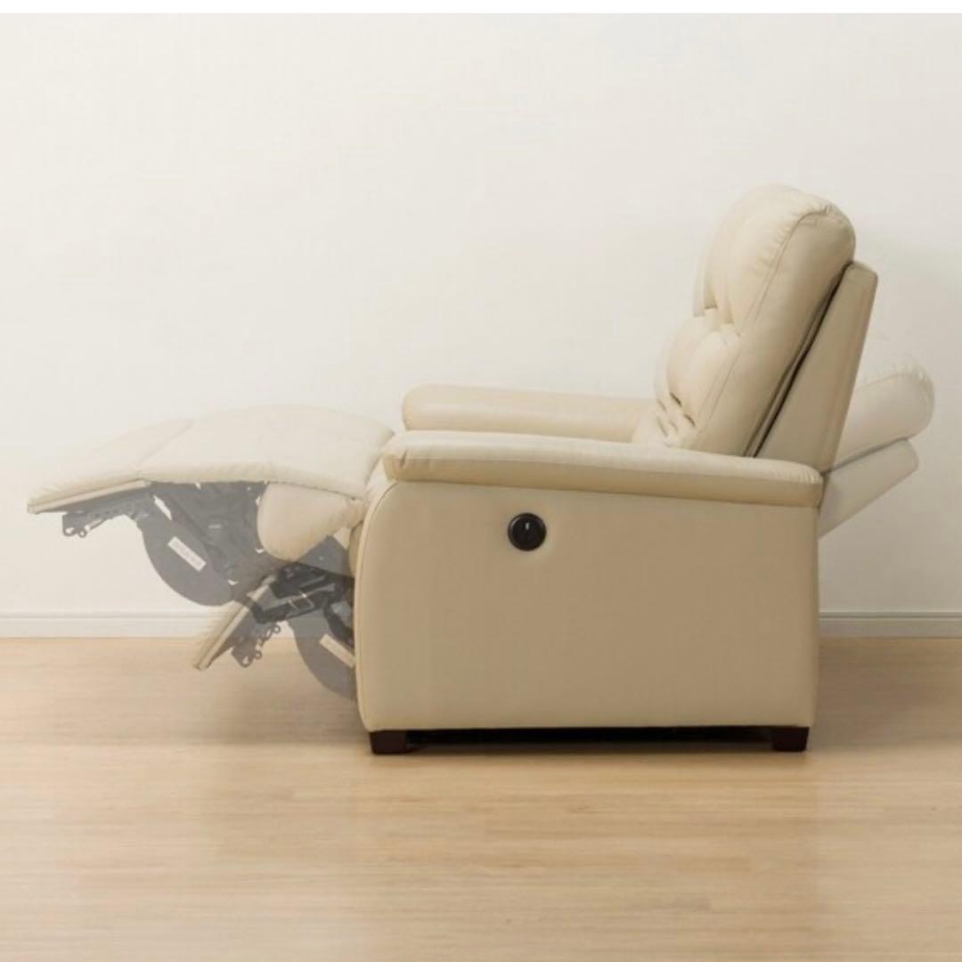 最終価格 ニトリ　２人掛け　電動リクライニングソファ