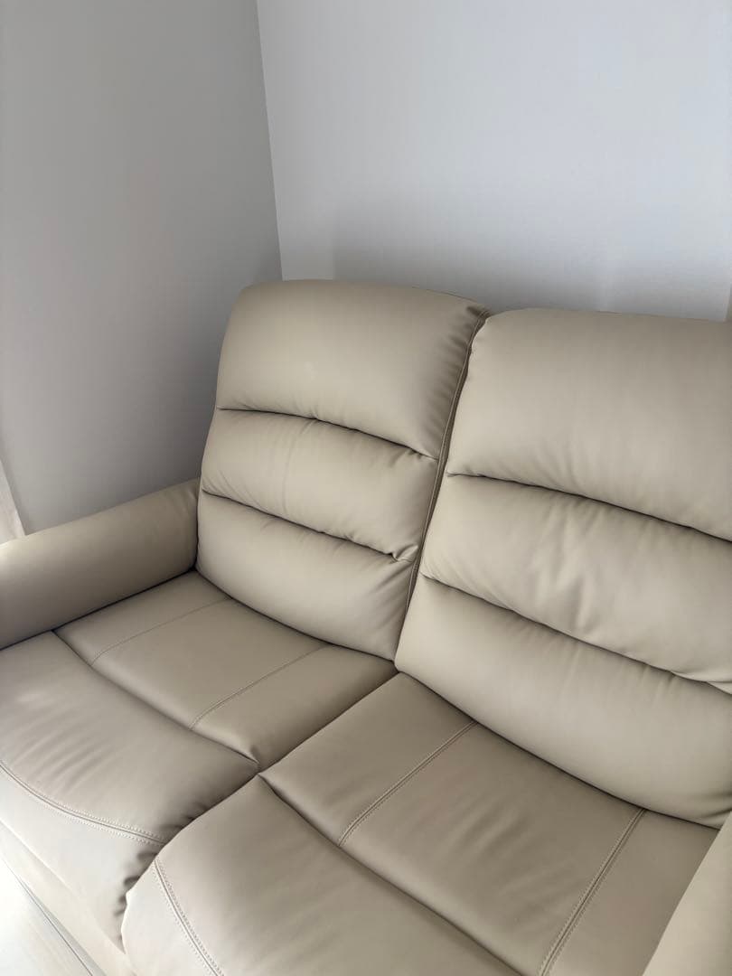 最終価格 ニトリ　２人掛け　電動リクライニングソファ