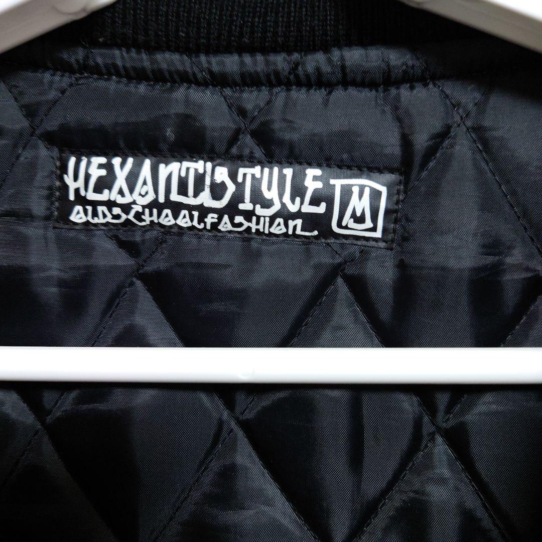 HEX ANTISTYLE ヘックスアンチスタイル スタジャン M 袖革