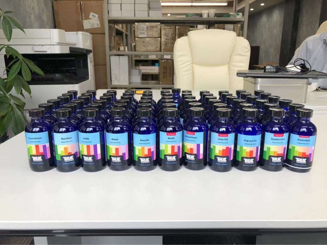 TRUE テルペン 香料 CBD CBN CBG10ml サンセットシャーベット