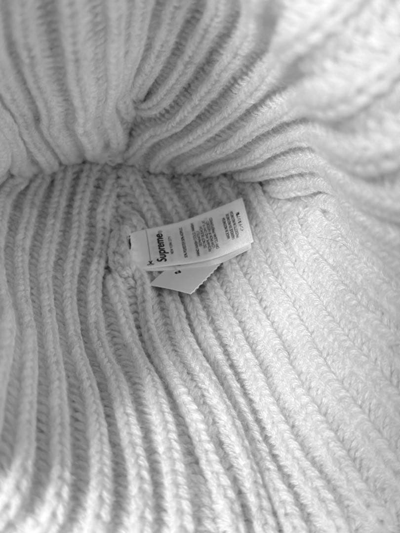 帽子 Supreme Chunky Rib Classic Logo Beanie