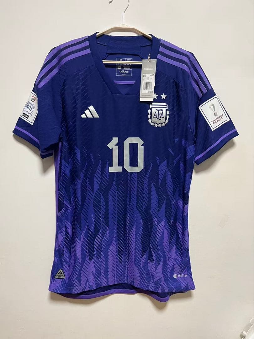 新品タグ付/正規品/選手用仕樣 アルゼンチン代表 メッシ 2022 WC