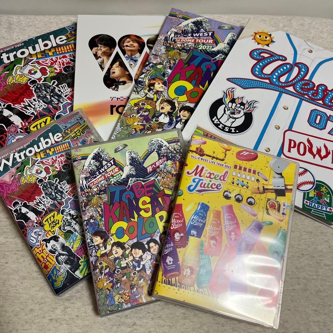 【バラ売り検討】WEST. LIVE DVD 7点セット