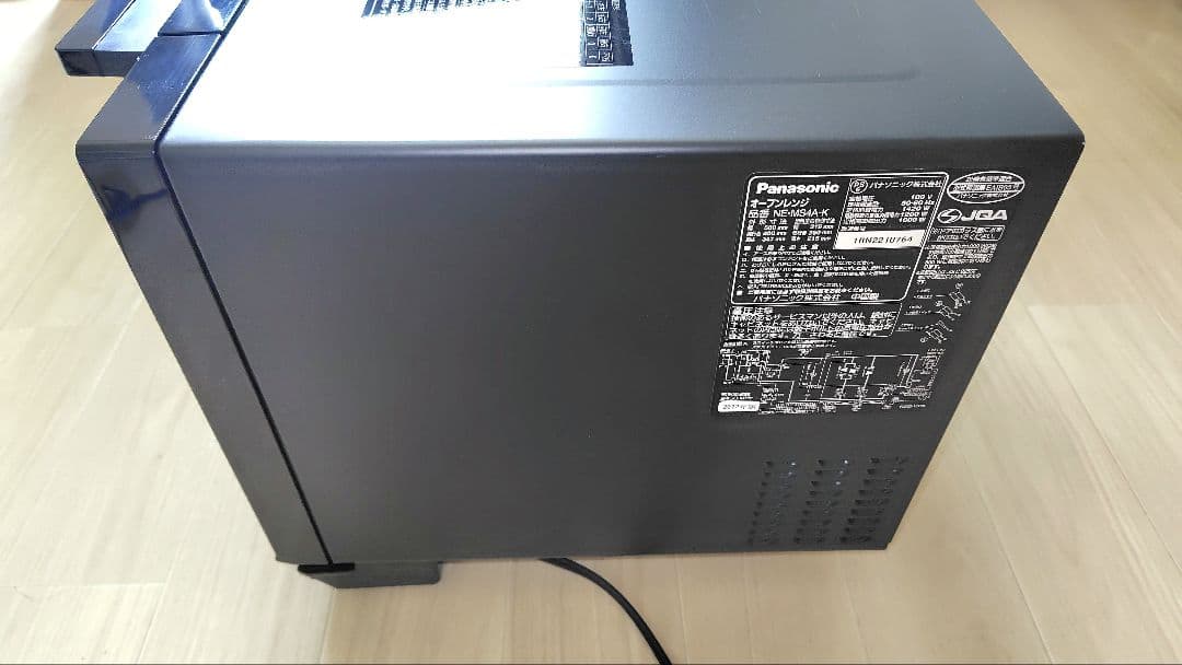 極美品 Panasonic NE-MS4A-K オーブンレンジ