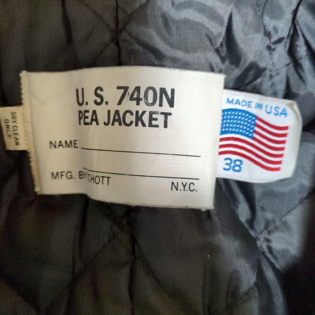 美品 希少 SCHOTT Pコート Made in USA