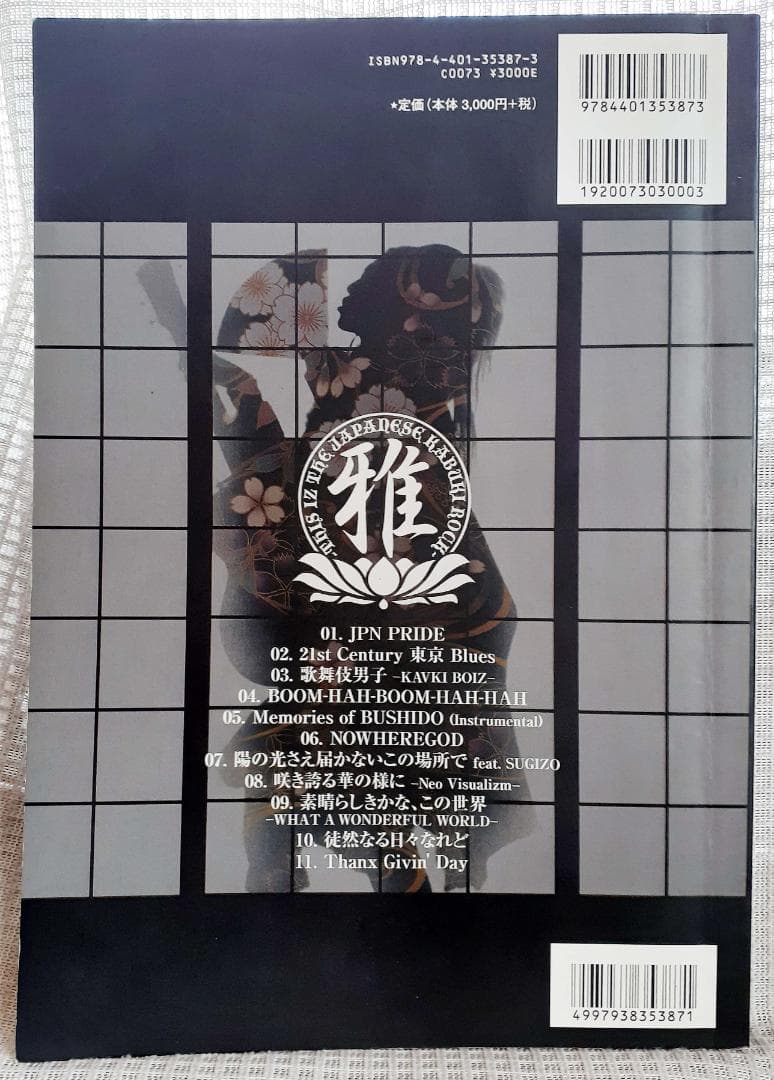 雅 This Iz The Japanese Kabuki Rocバンドスコア