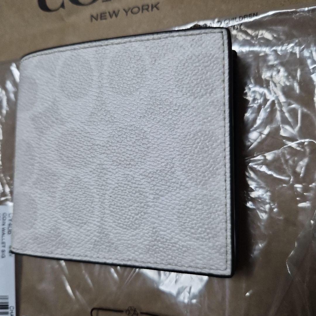 COACH ウォレット シグネチャーキャンバス新品同様