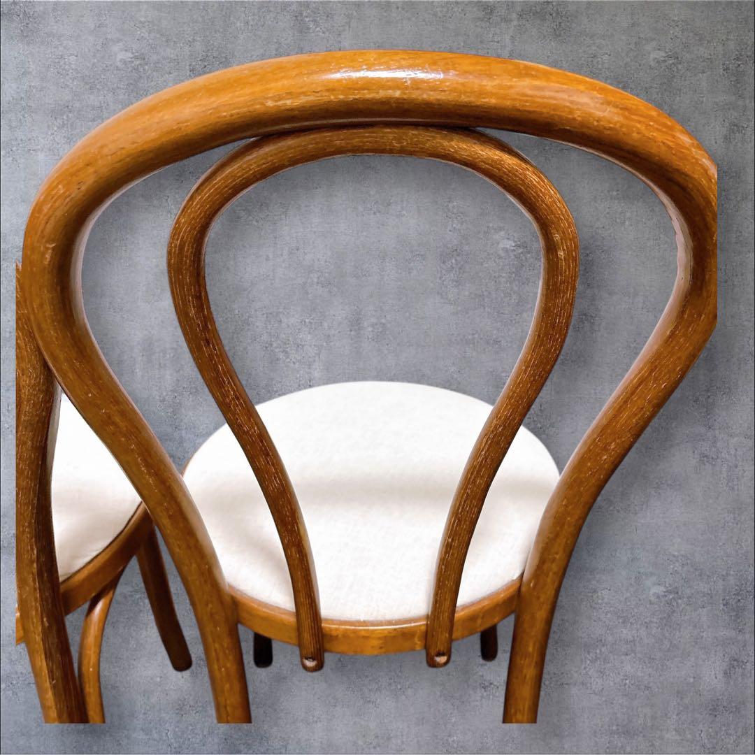 アンティーク 椅子 ベントウッドチェア 曲木 カフェ 北欧テイスト レトロ　茶色