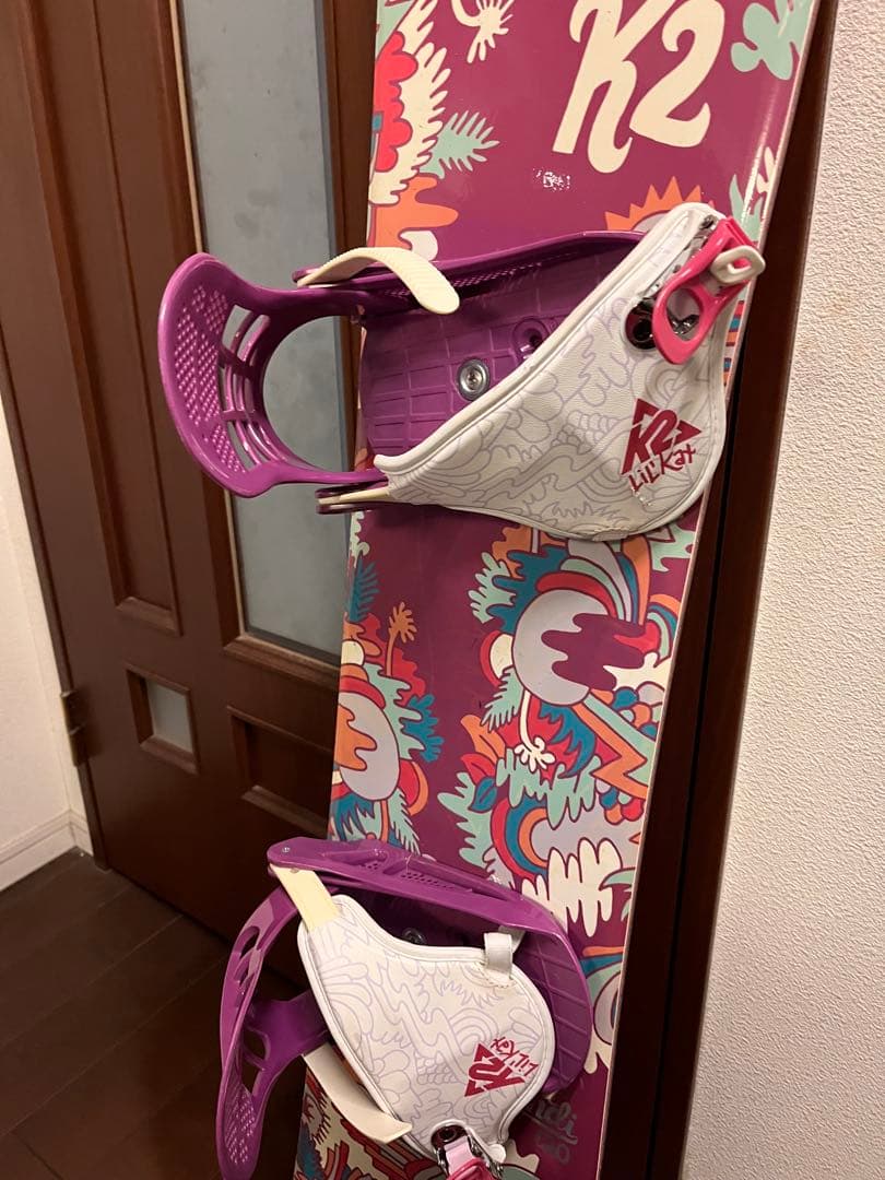 K2 Lil Kat スノーボード 120バインディング付き　ブーツ3点セット