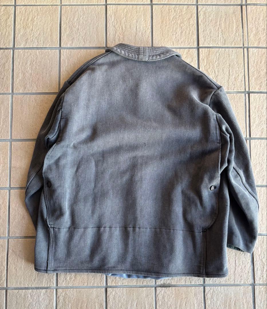 40s euro hunting jacket 動物ボタン フレンチ