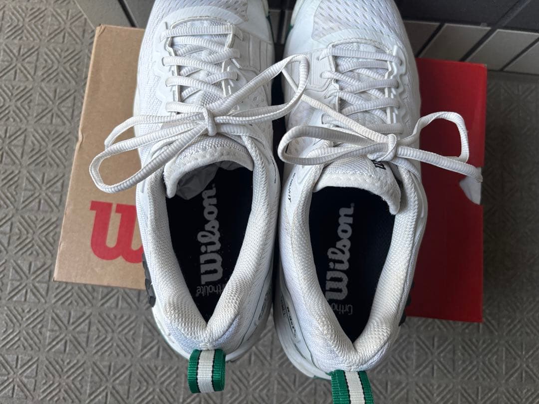 【美品】27cm Wilsonラッシュプロ4.5 オムニ用 アシックス/ ナイキ