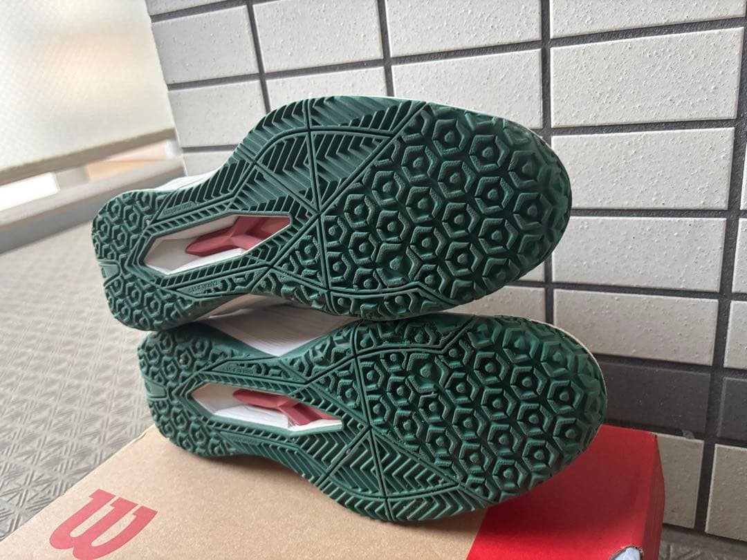 【美品】27cm Wilsonラッシュプロ4.5 オムニ用 アシックス/ ナイキ