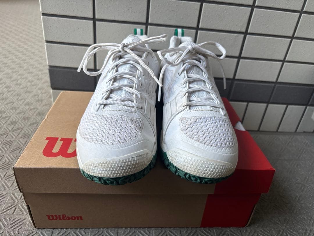 【美品】27cm Wilsonラッシュプロ4.5 オムニ用 アシックス/ ナイキ