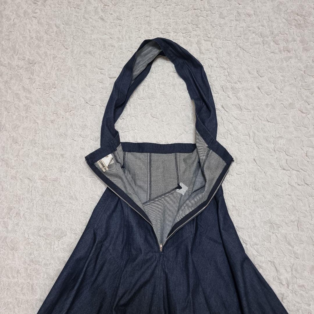 コムデギャルソン デニム ワンピース 吊りスカート ワンショルダー