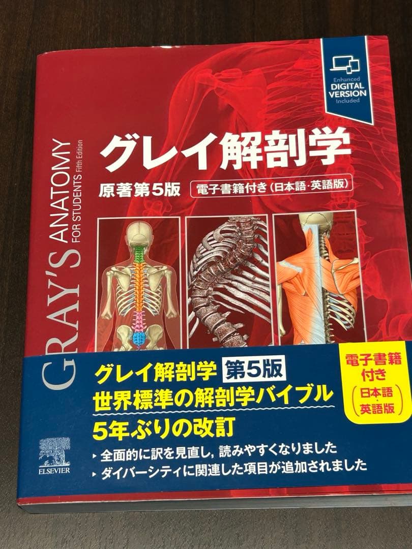 【新品未使用】グレイ 解剖学第2版 電子書籍未使用