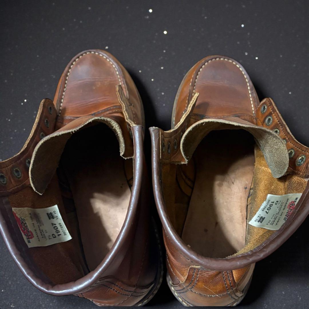 レッドウィング1907 6インチクラシックモック　カッパーラフ&タフ